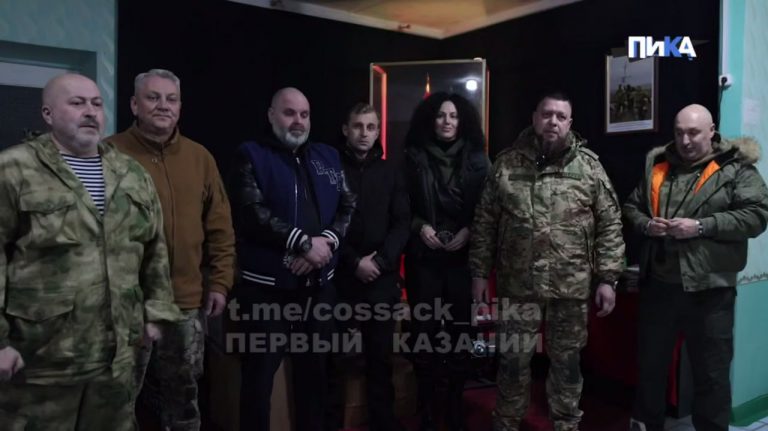 «Тележки добра» прибыли к казакам-добровольцам!