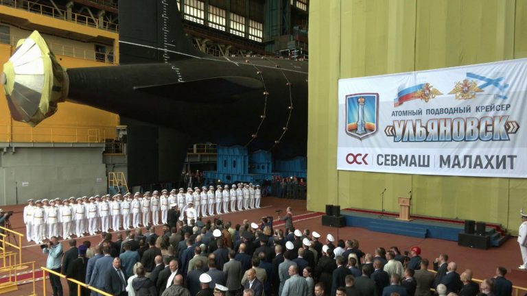 Россия спустила на воду «Ульяновск». Флот пополняется