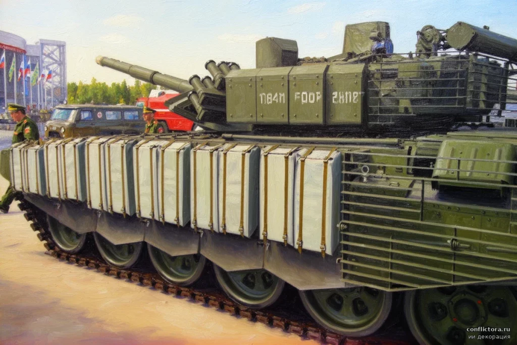 Т-80БВМ получил защиту от дронов. Россия учитывает опыт СВО