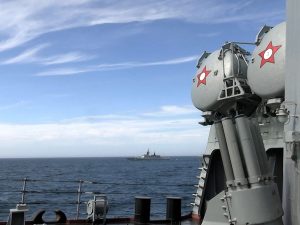 Россия провела ракетные учения у Курильских островов