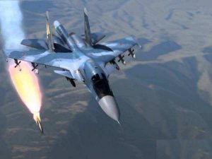 Су-34 наносит высокоточные удары с недосягаемой дистанции