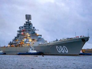 Атомный крейсер «Адмирал Нахимов» завершил ходовые испытания