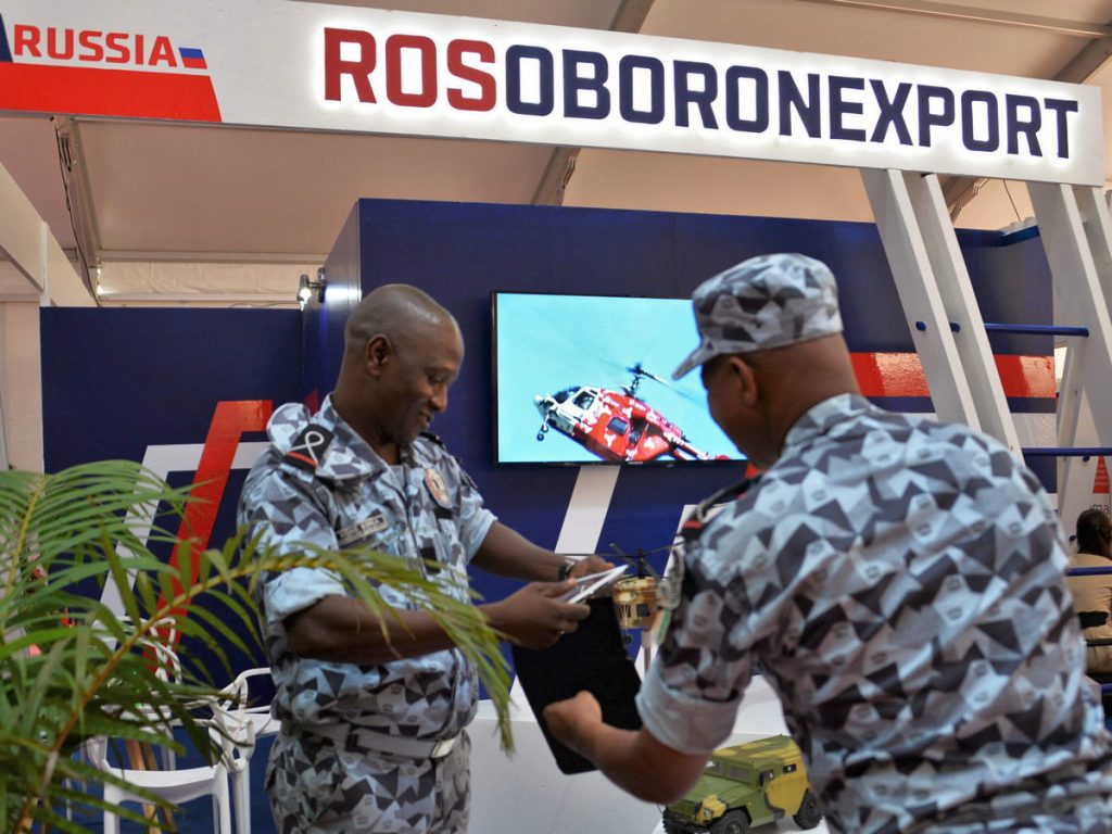 «Рособоронэкспорт» представит более 20 проектов в Африке