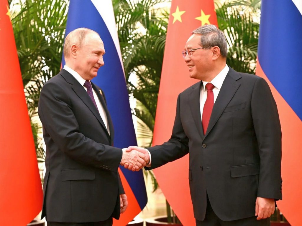 Путин встретился с Ли Цяном: Китай и Россия «плечом к плечу»
