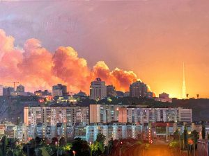 Удар по дата-центру «Парковый» в Киеве